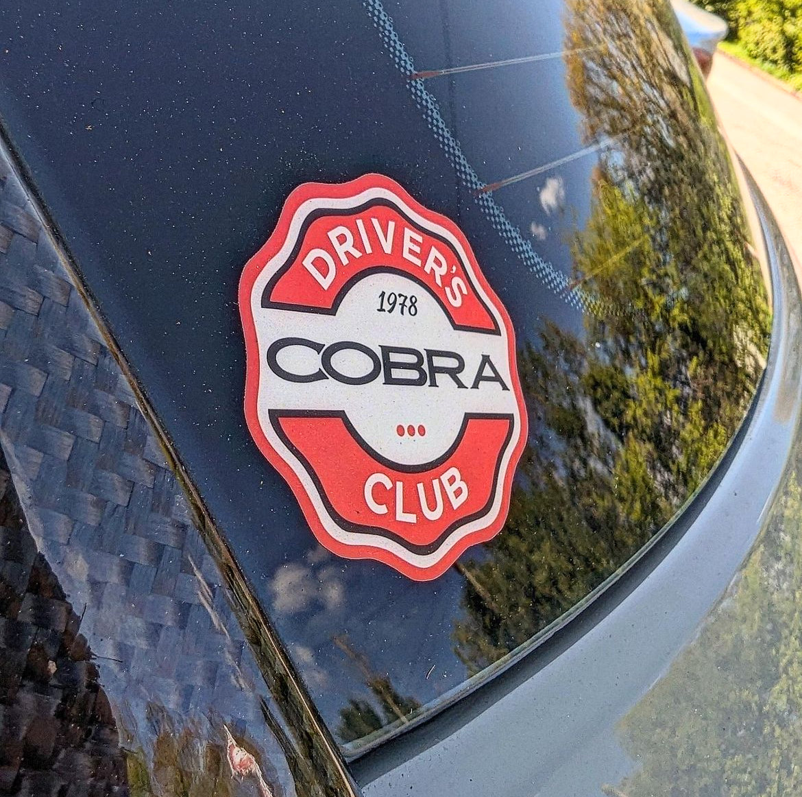 Cobra Driver's Club Sticker