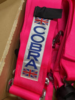 Load image into Gallery viewer, Cobra Magnum 4-point FIA Harness - Pink
