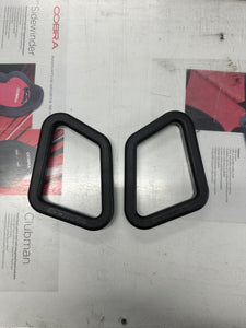 Black Clip-In 4 Sided Sports Grommet - Inner & Outer