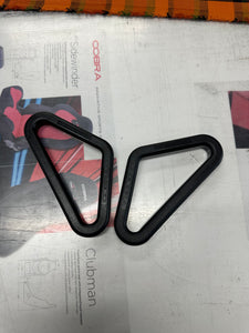 Black Clip-In 3 Sided Sports Grommet - Inner & Outer