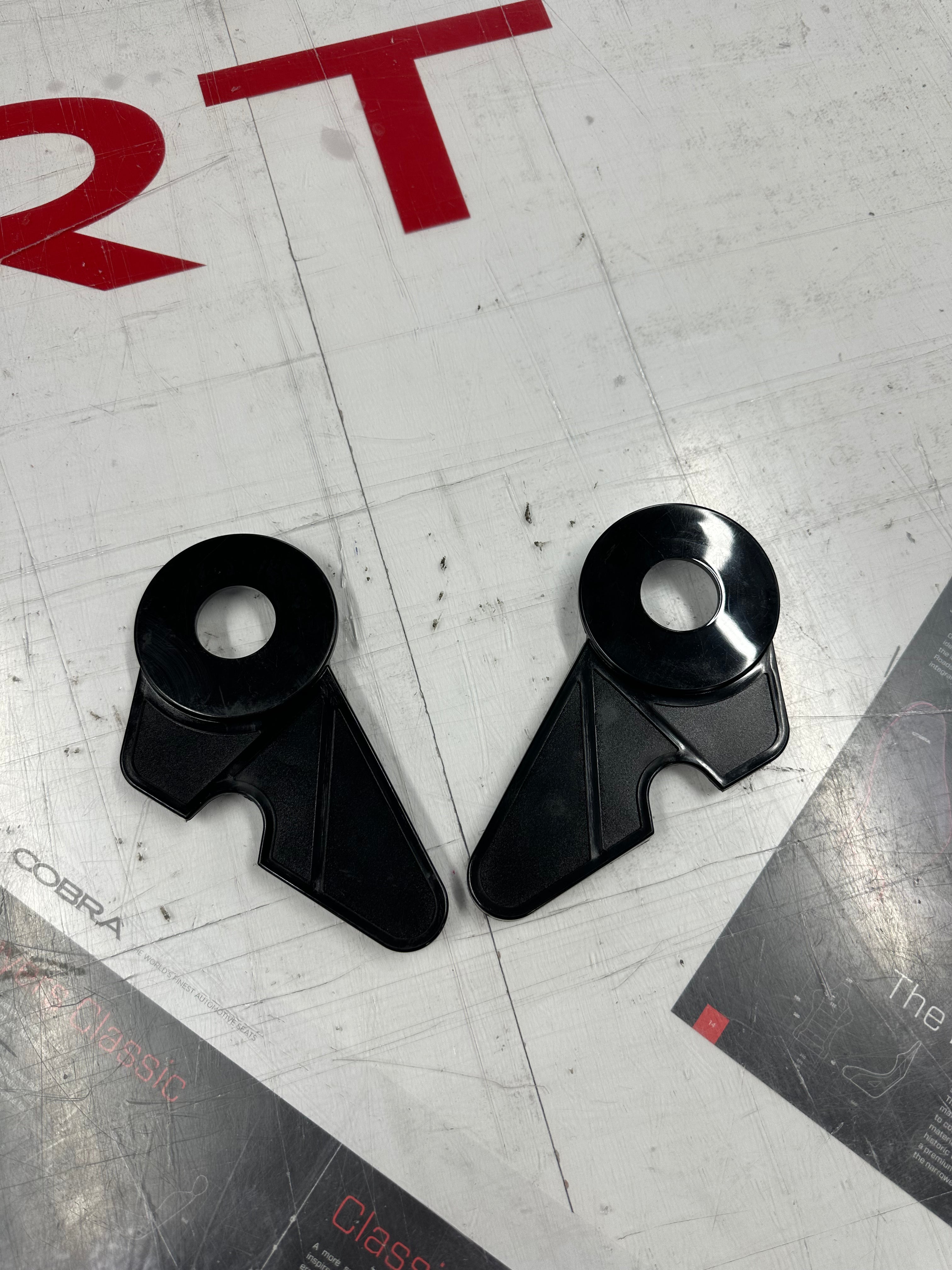 Black Mech Cover - Pair