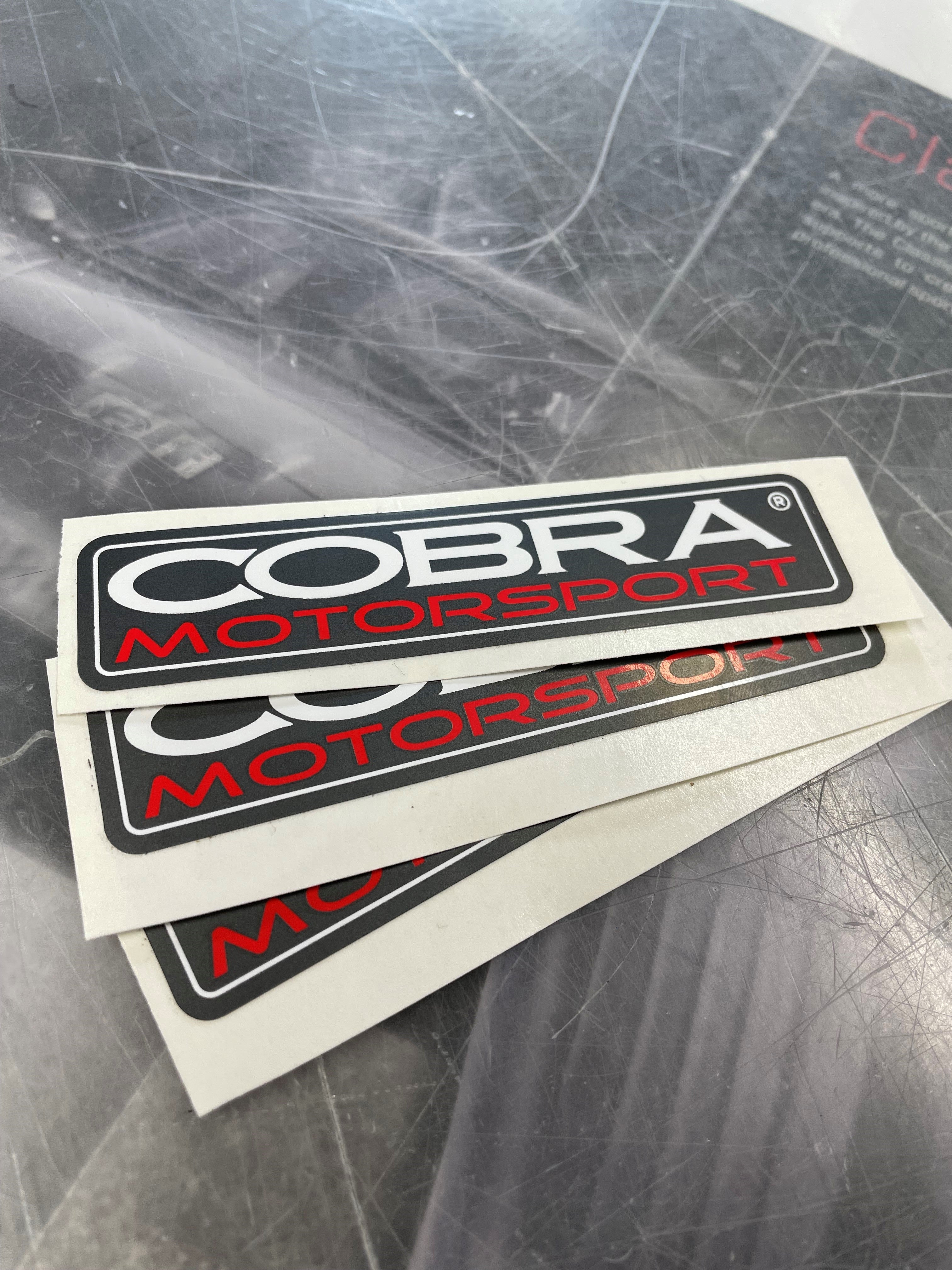 Cobra Motorsport Sticker
