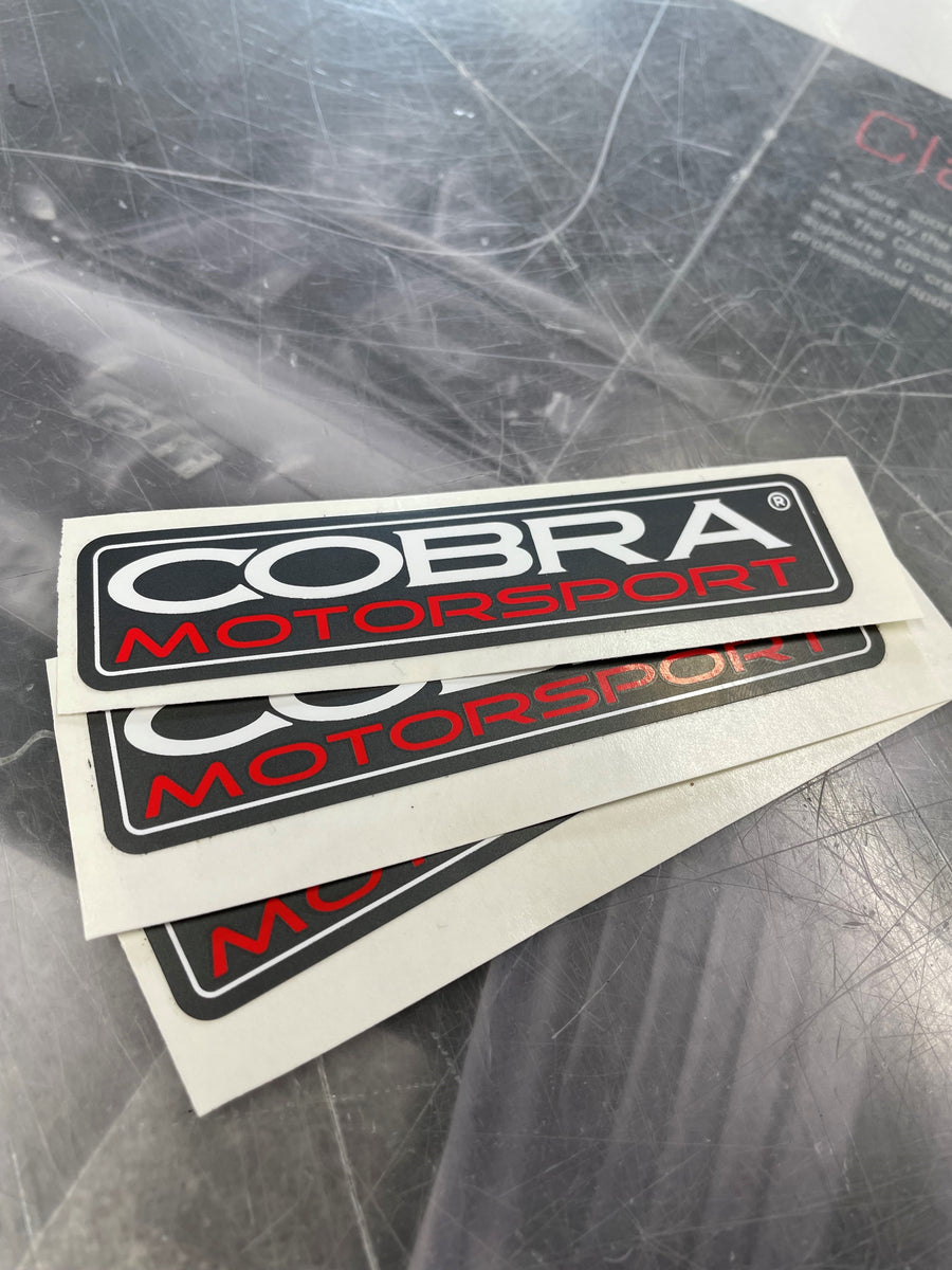 Cobra Motorsport Sticker – Cobra Seats