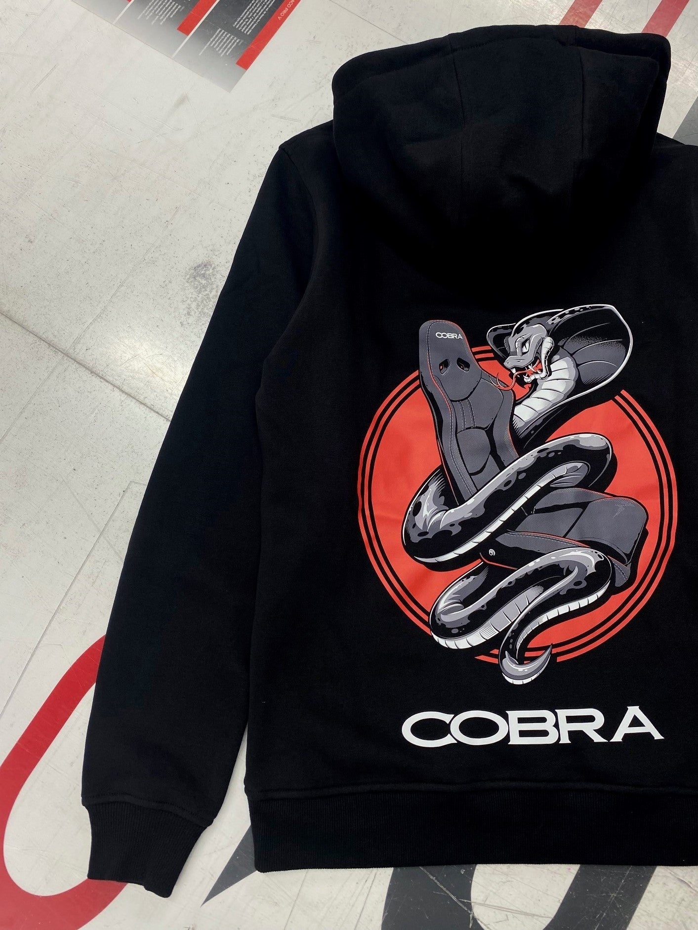 Cobra Nogaro Snake Hoodie - Black