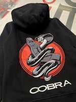 Load image into Gallery viewer, Cobra Nogaro Snake Hoodie - Black
